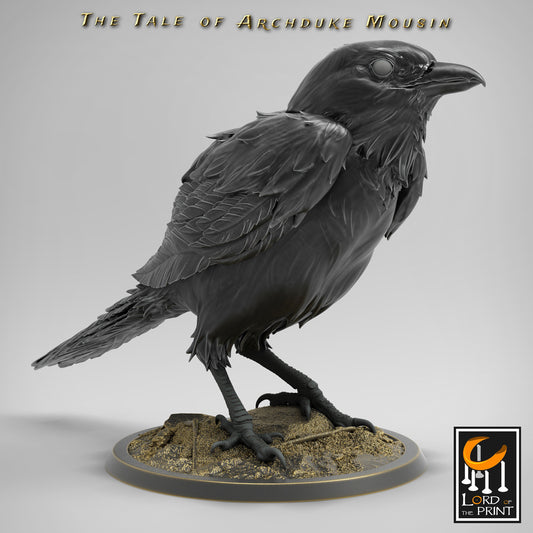 Standing Magpie by Rescale Miniatures | Unpainted
