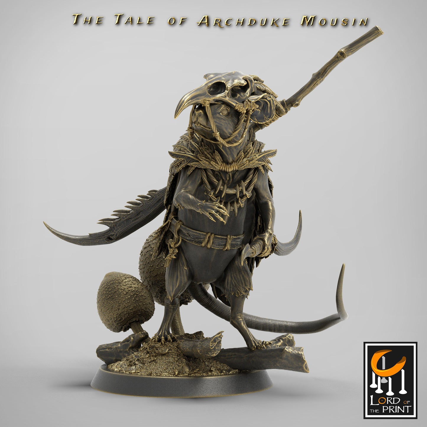 Mice-folk, part 1 by Rescale Miniatures | Unpainted