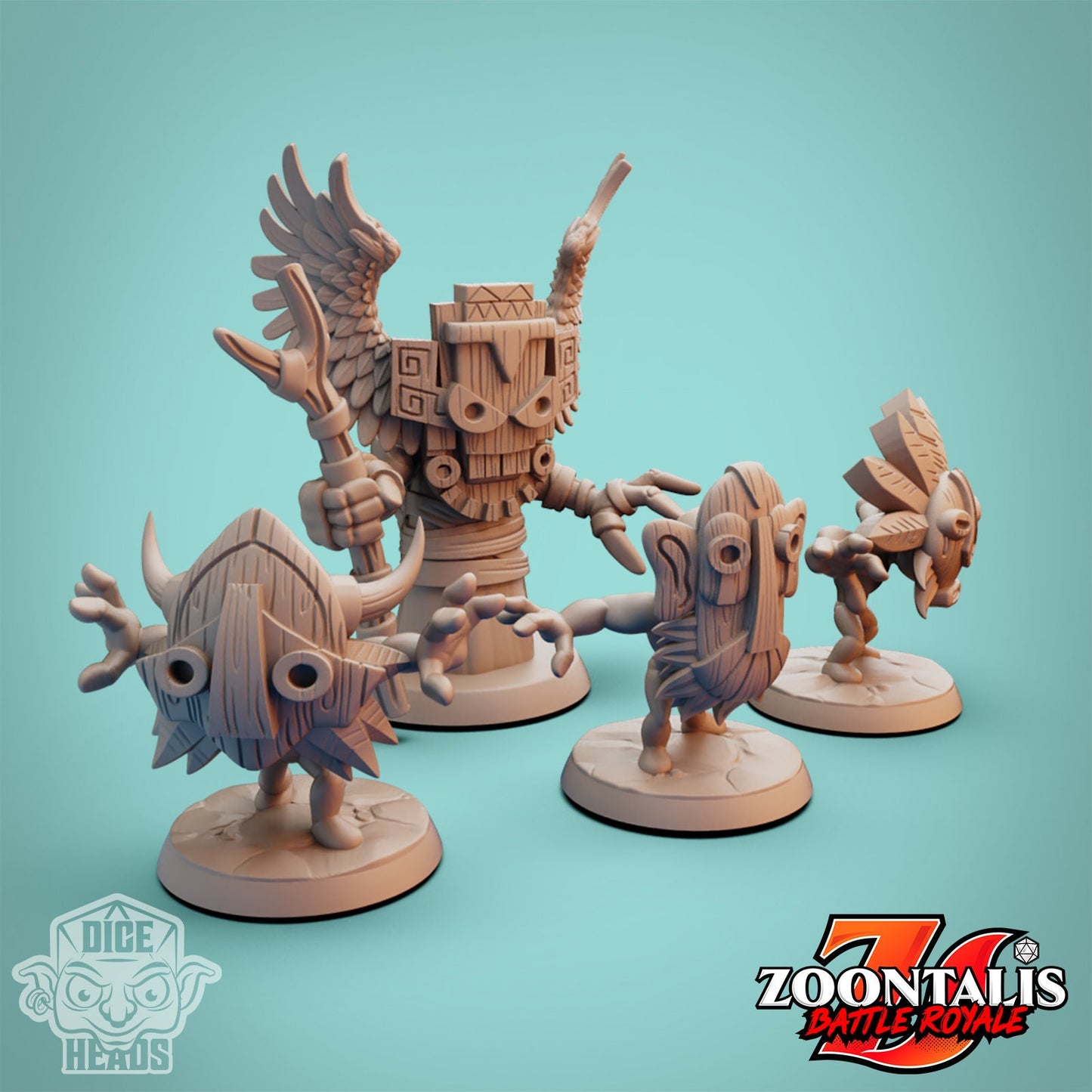 Sprites (4-pk) by Dice Heads