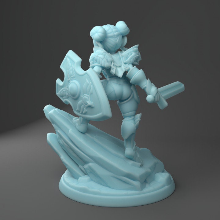 Pint, Goblin Paladin by Twin Goddess Miniatures
