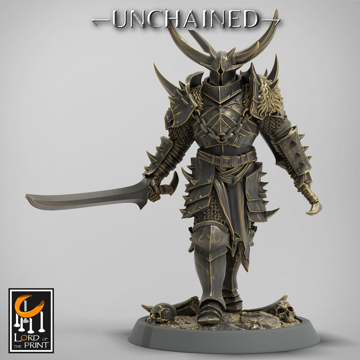 Unchained Dual Sword Light Infantry by Lord of the Print | Please Read Description