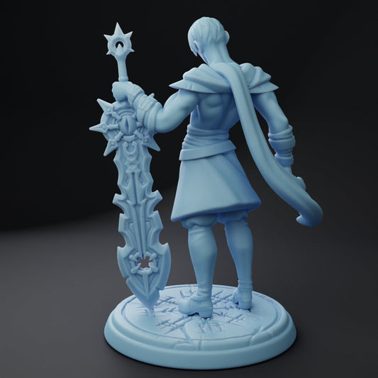 Norben, the Darkblade by Twin Goddess Miniatures | Please Read Description