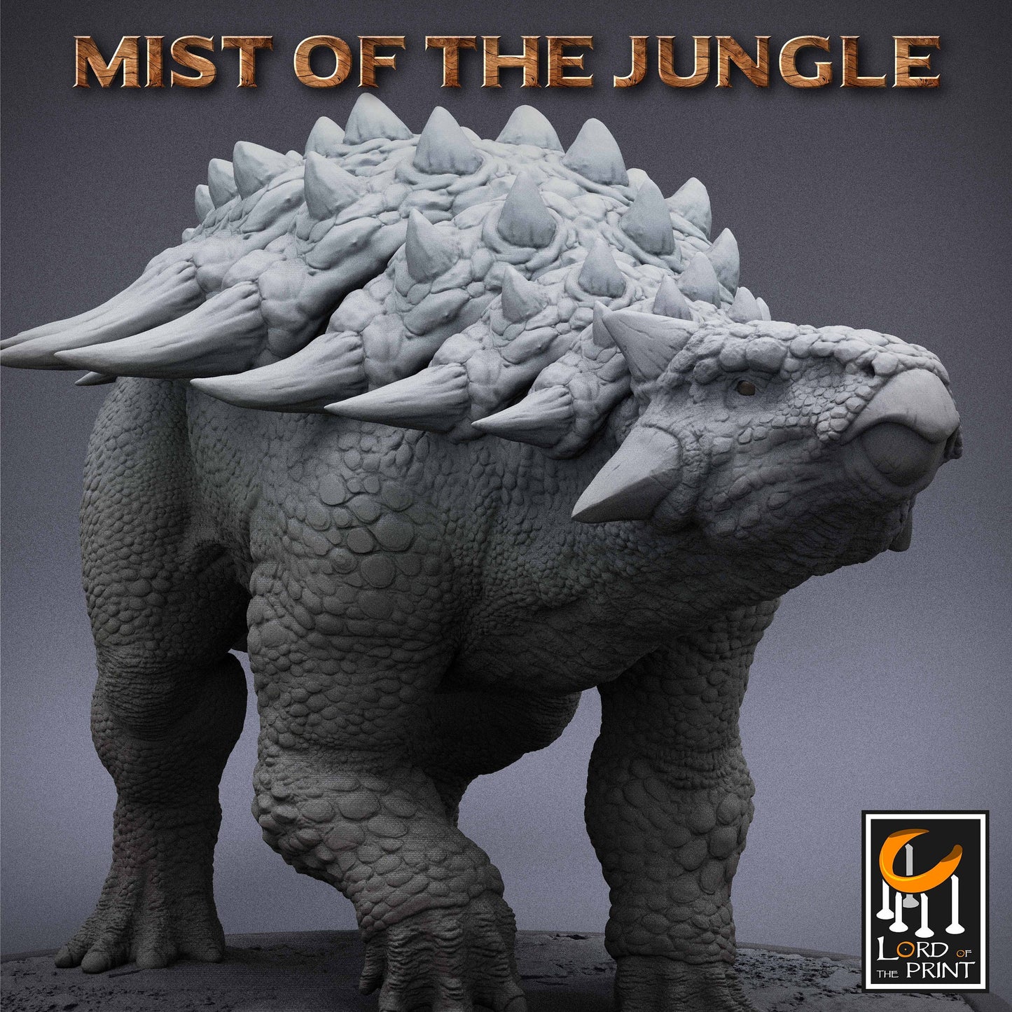 Ankylosaurus by Lord of the Print | Please Read Description