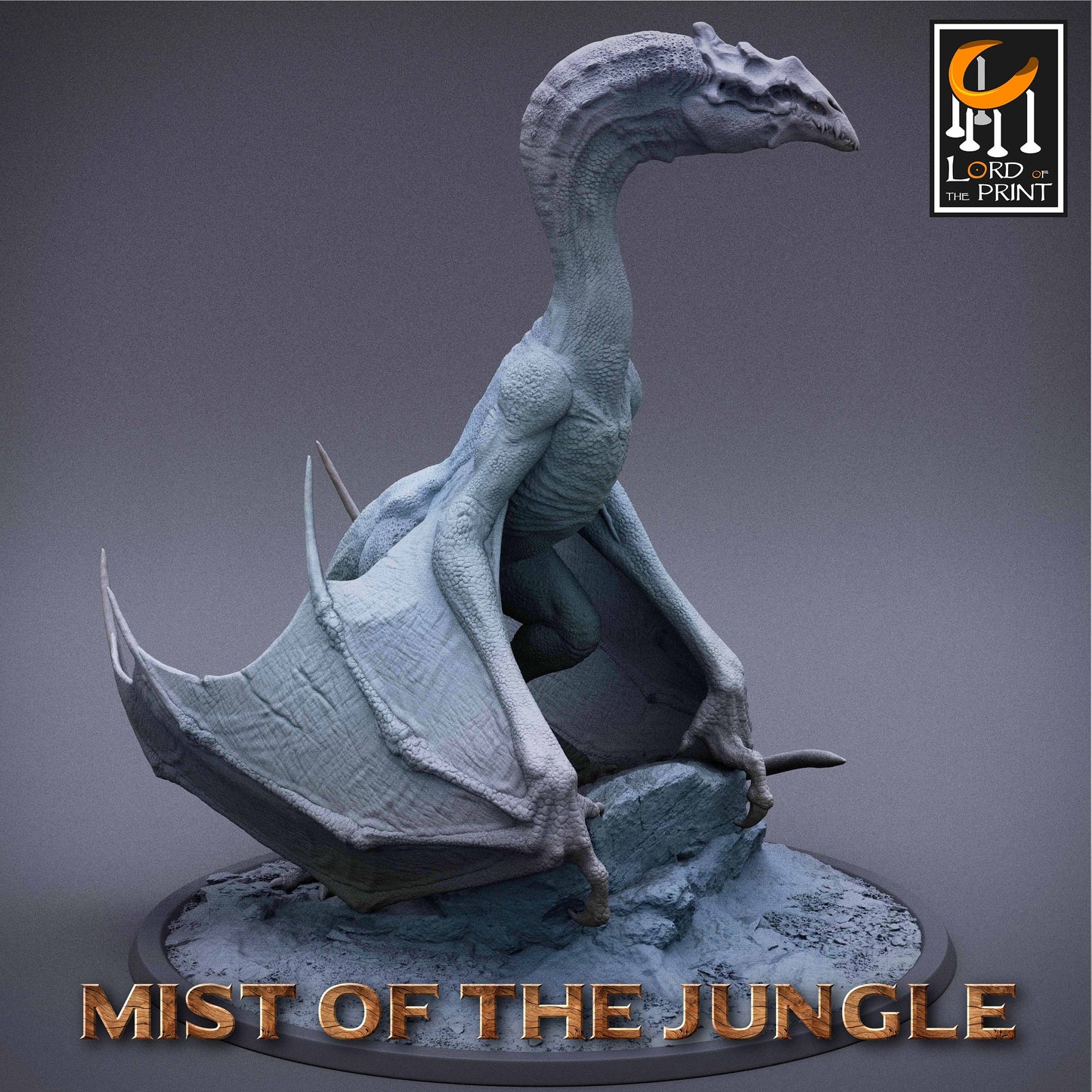 Tamed Protowyvern by Lord of the Print | Please Read Description