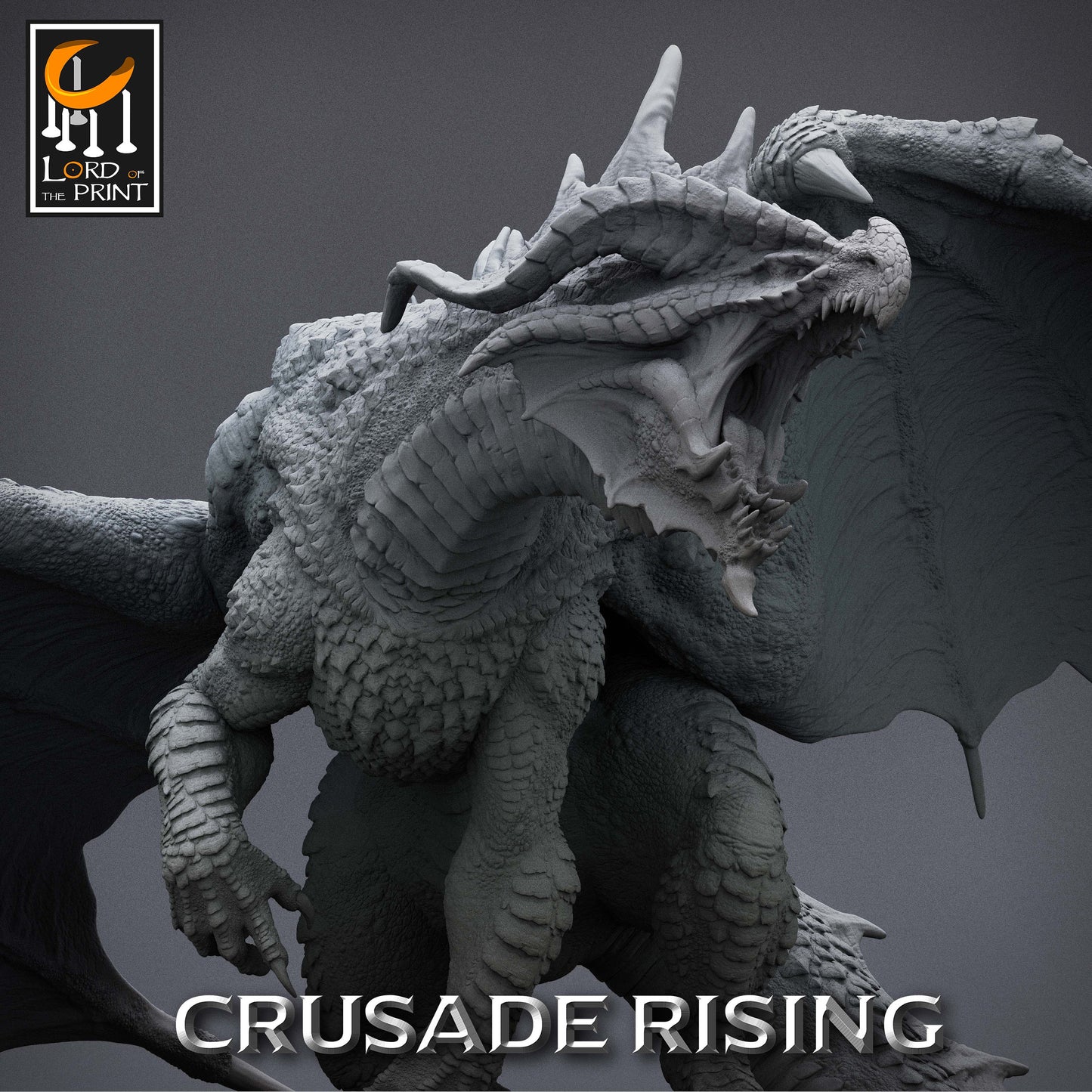 Ancient Red Dragon by Lord of the Print | Please Read Description