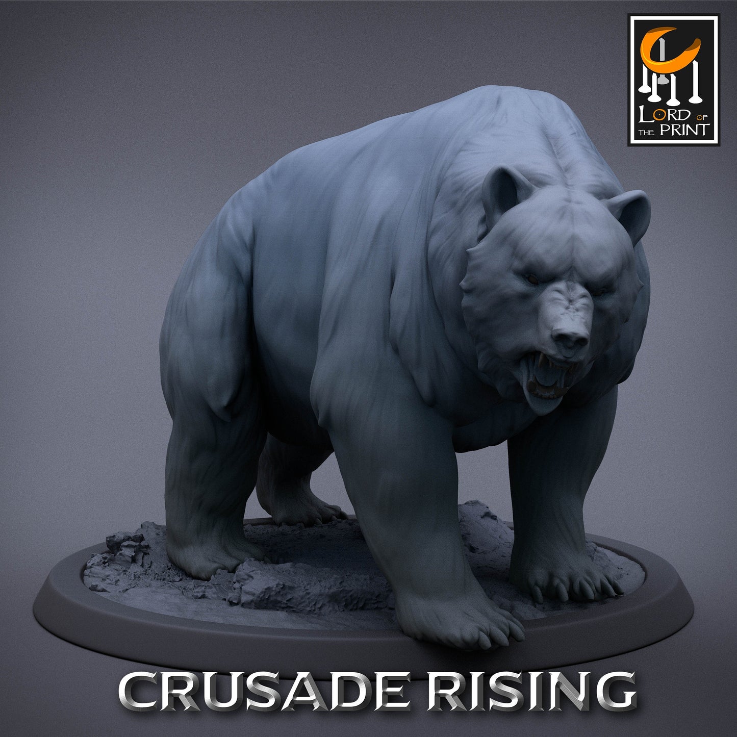 Wild Templar Bears by Lord of the Print | Please Read Description