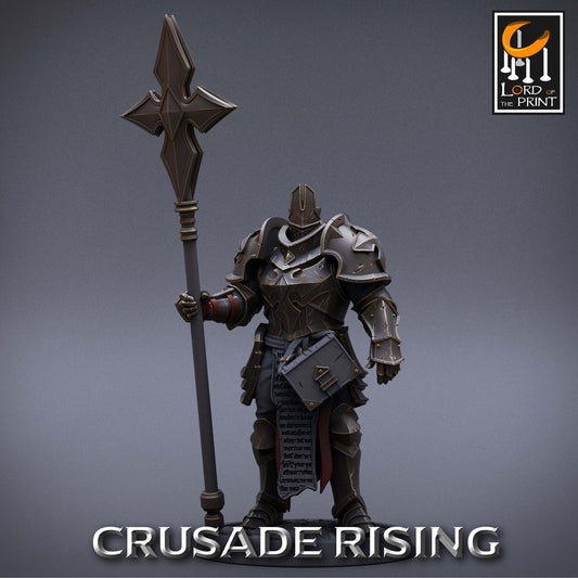 Templar Scepter Infantry by Lord of the Print | Please Read Description