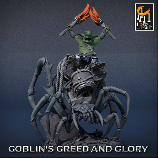 Goblin Spider Mounts (Set 3) by Lord of the Print | Please Read Description