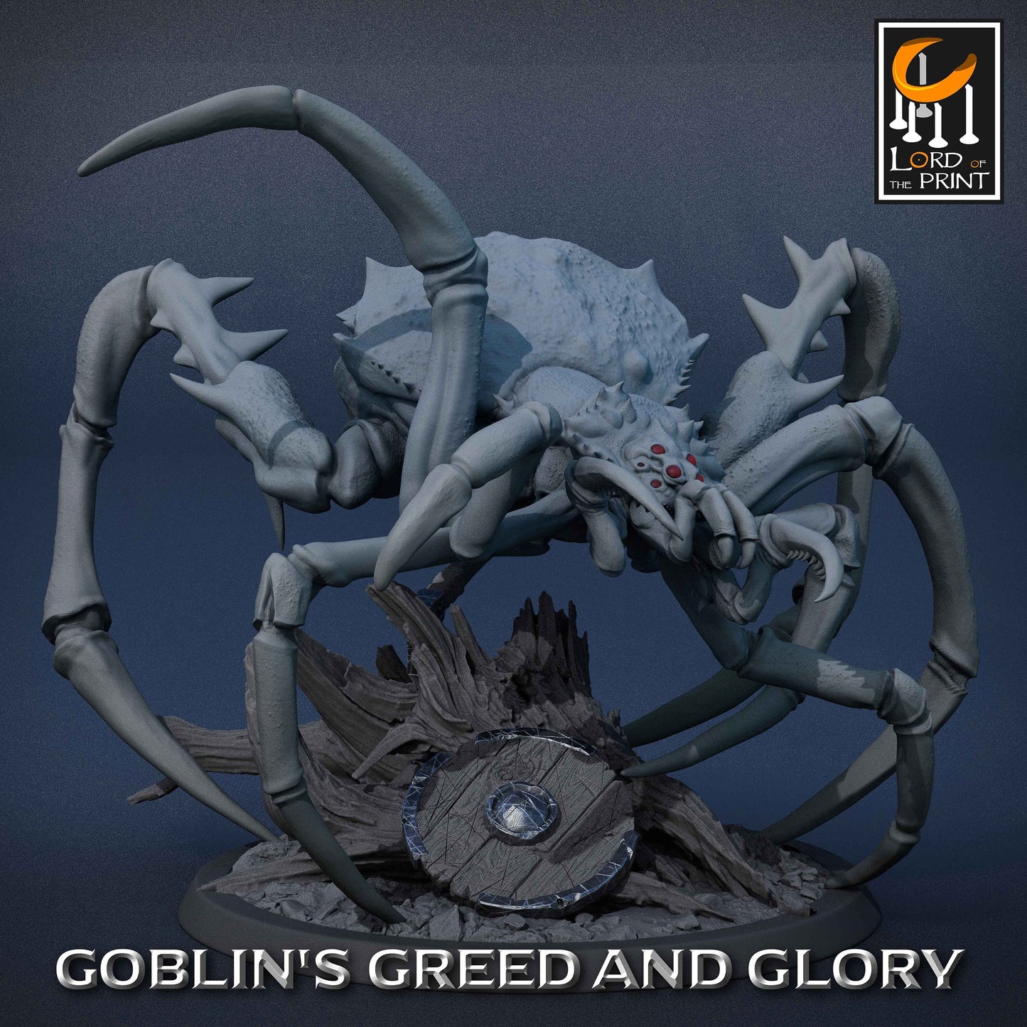 Goblin Spiders Wild (Set 2) by Lord of the Print | Please Read Description