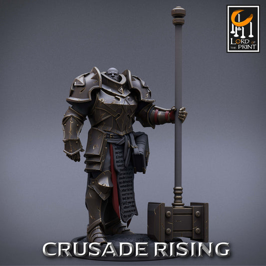 Templar Hammer Infantry by Lord of the Print | Please Read Description