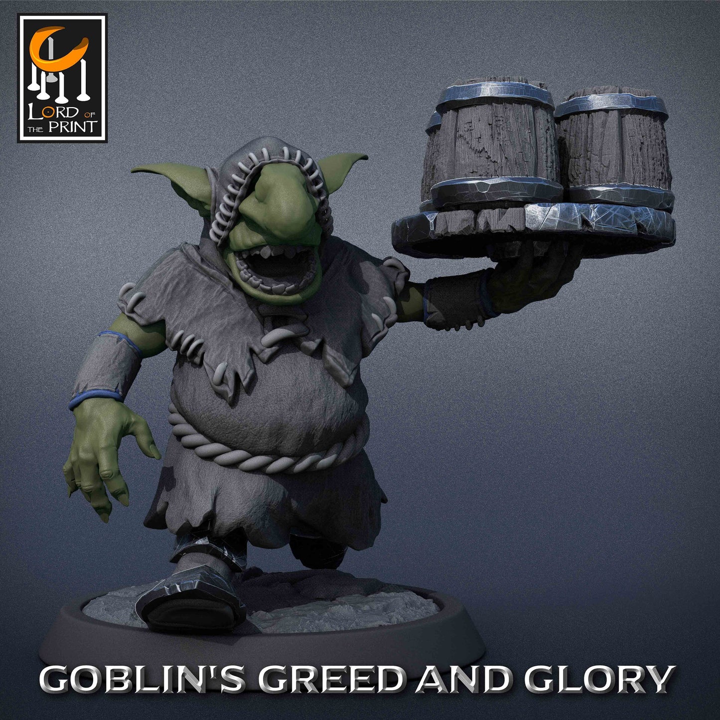 Goblin Monks (Set A) by Lord of the Print | Please Read Description