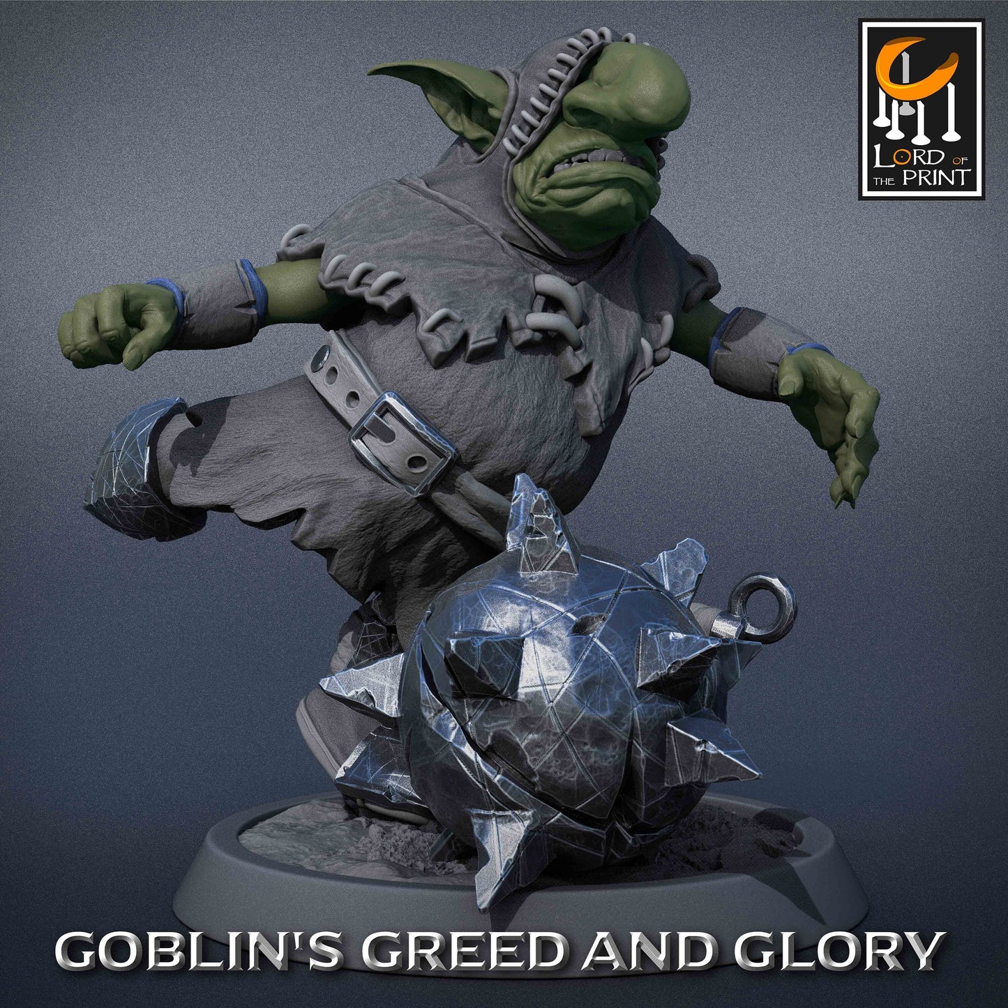 Goblin Monks (Set B) by Lord of the Print | Please Read Description