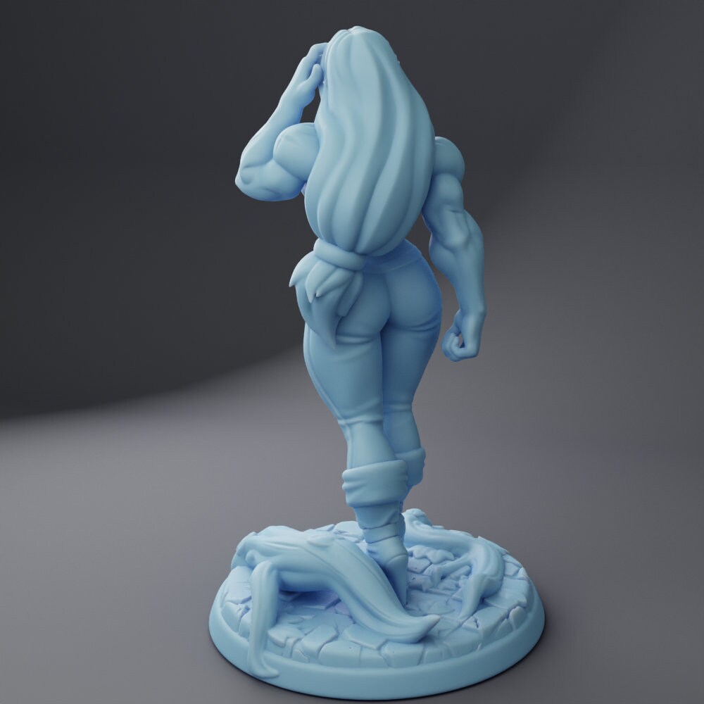 Fraeya the Orc by Twin Goddess Minis | Please Read Description