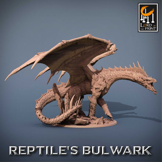 Ancient Green Dragon by Lord of the Print | Please Read Description