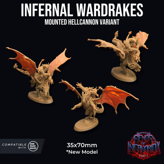 Infernal Wardrakes (Mounted) by Dragon Trappers Lodge | Please Read Description