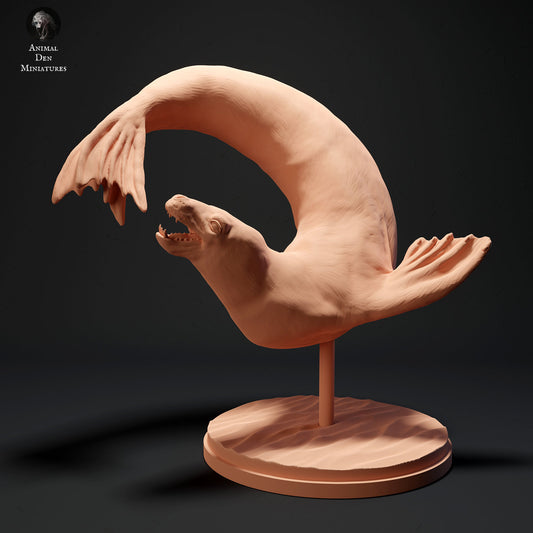 Leopard Seals 1:24 Scale Model by Animal Den | Please Read Description