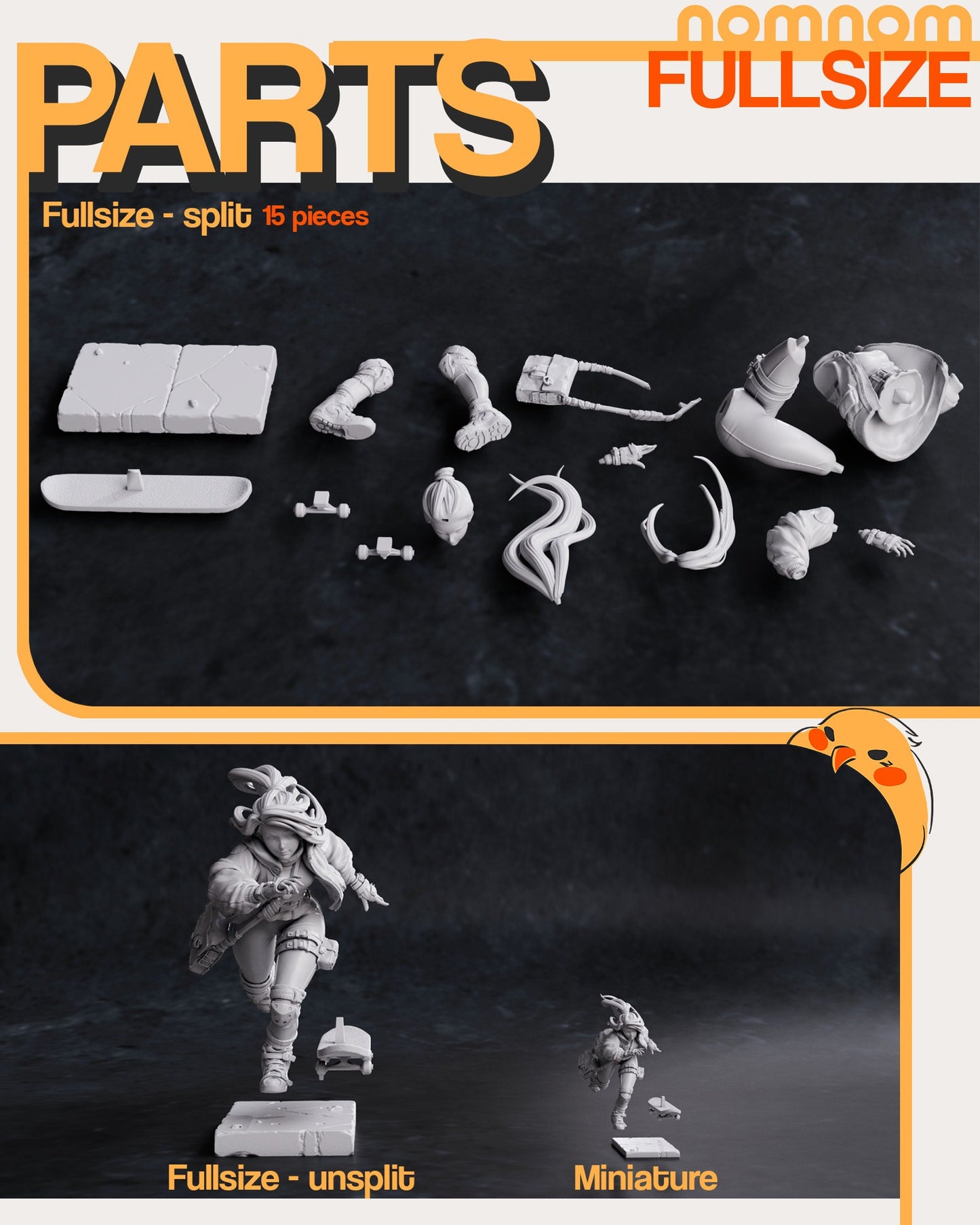 Slink by NomNom Figures | Please Read Description