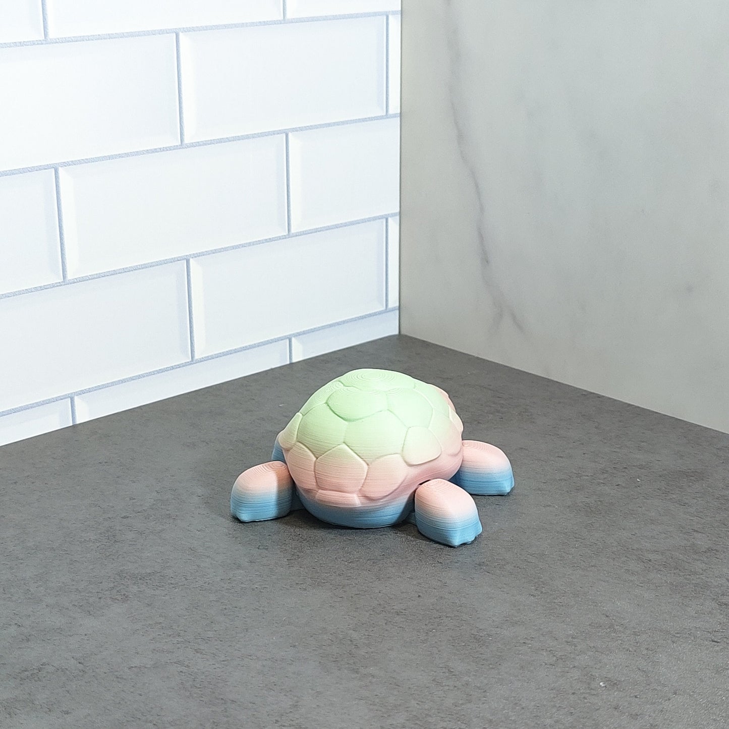 Turtle by Layers in Green | Please Read Description