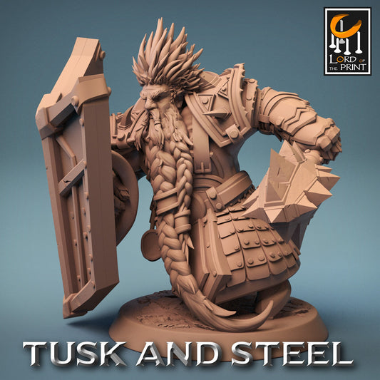 Dwarven Infantry, Maces by Lord of the Print | Please Read Description