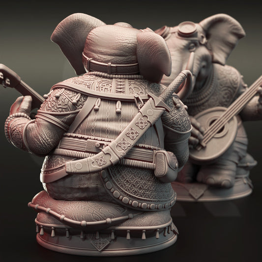 Mahogany, Ivory Bard by DM Stash | Please Read Description