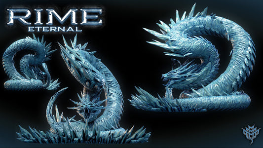 Icebound Serpent by Mini Monster Mayhem | Please Read Description