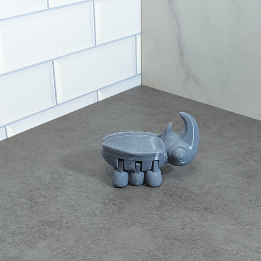 Rhino Beetle by Layers in Green | Please Read Description