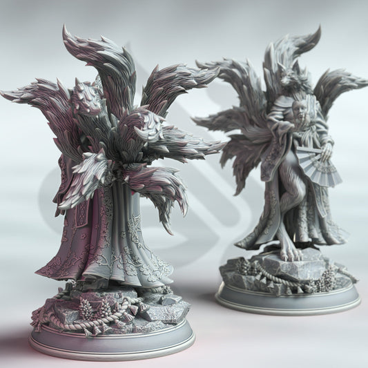 Kyubi no Shojo, the Girl with Nine Tails by DM Stash | Please Read description