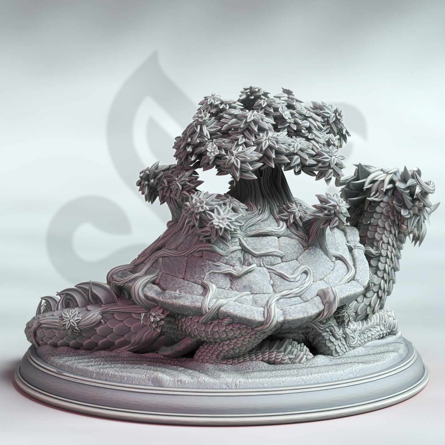 Higashi no Shikame, Eastern Dragon Turtle by DM Stash | Please Read description