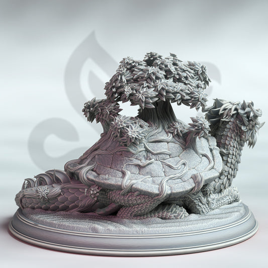 Higashi no Shikame, Eastern Dragon Turtle by DM Stash | Please Read description
