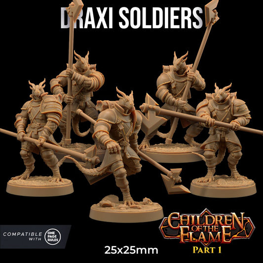 Draxi Soldiers by Dragon Trappers Lodge | Please Read Description