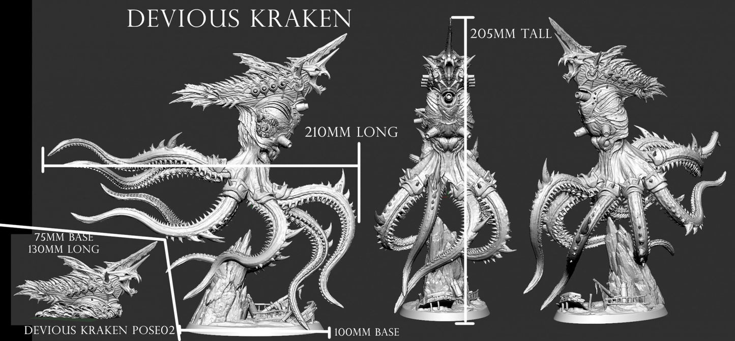 Devious Kraken by Mini Monster Mayhem | Please Read Description
