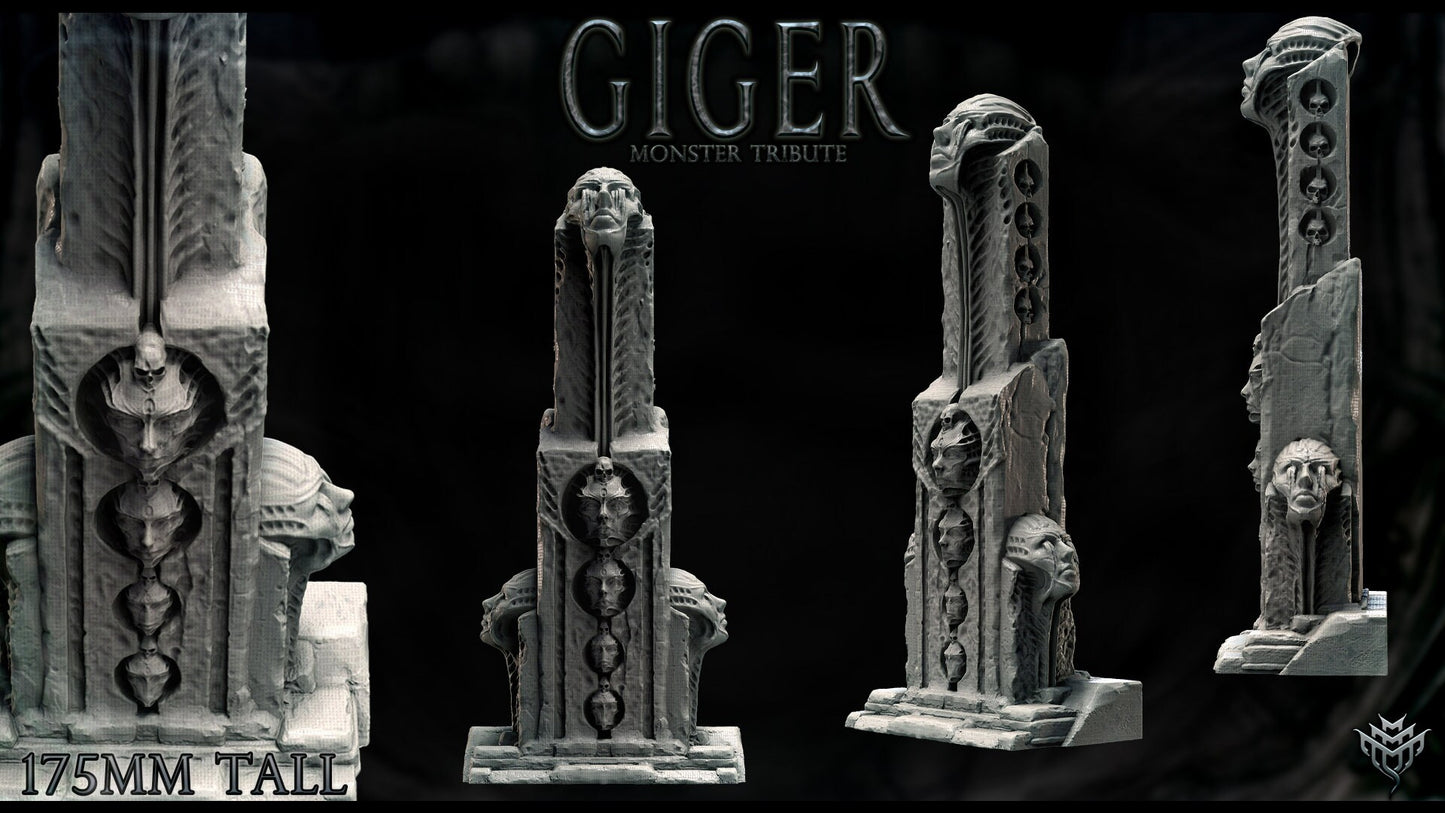 Giger Inspired Scatter Terrain by Mini Monster Mayhem | Please Read Description