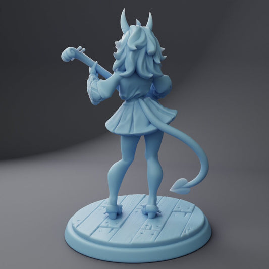 Amora, Tiefling Bard by Twin Goddess Minis | Please Read Description