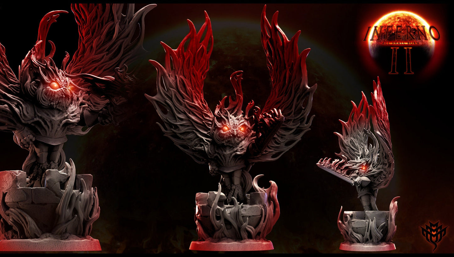Flaming Mighty Owls by Mini Monster Mayhem | Please Read Description