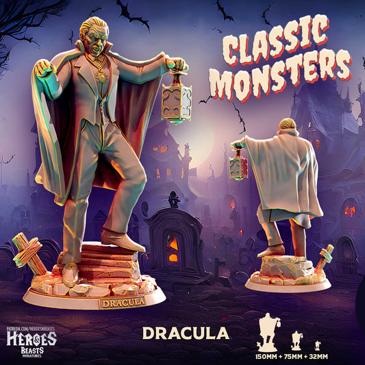 Dracula by HeroesNBeasts | Unpainted