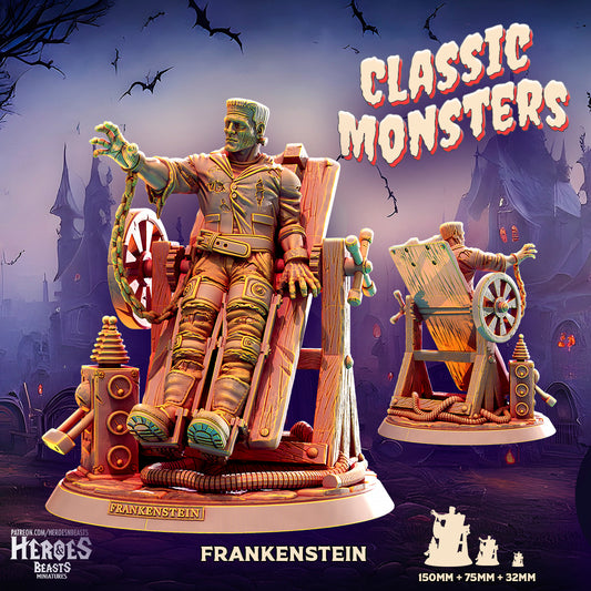 Frankenstein's Monster by HeroesNBeasts | Unpainted