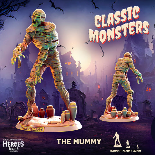 The Mummy by HeroesNBeasts | Unpainted