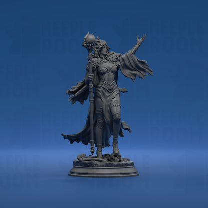Mallory the Envious, the Dark Ruler by DM Stash | Miniature | TTRPG | Unpainted | Print on Demand