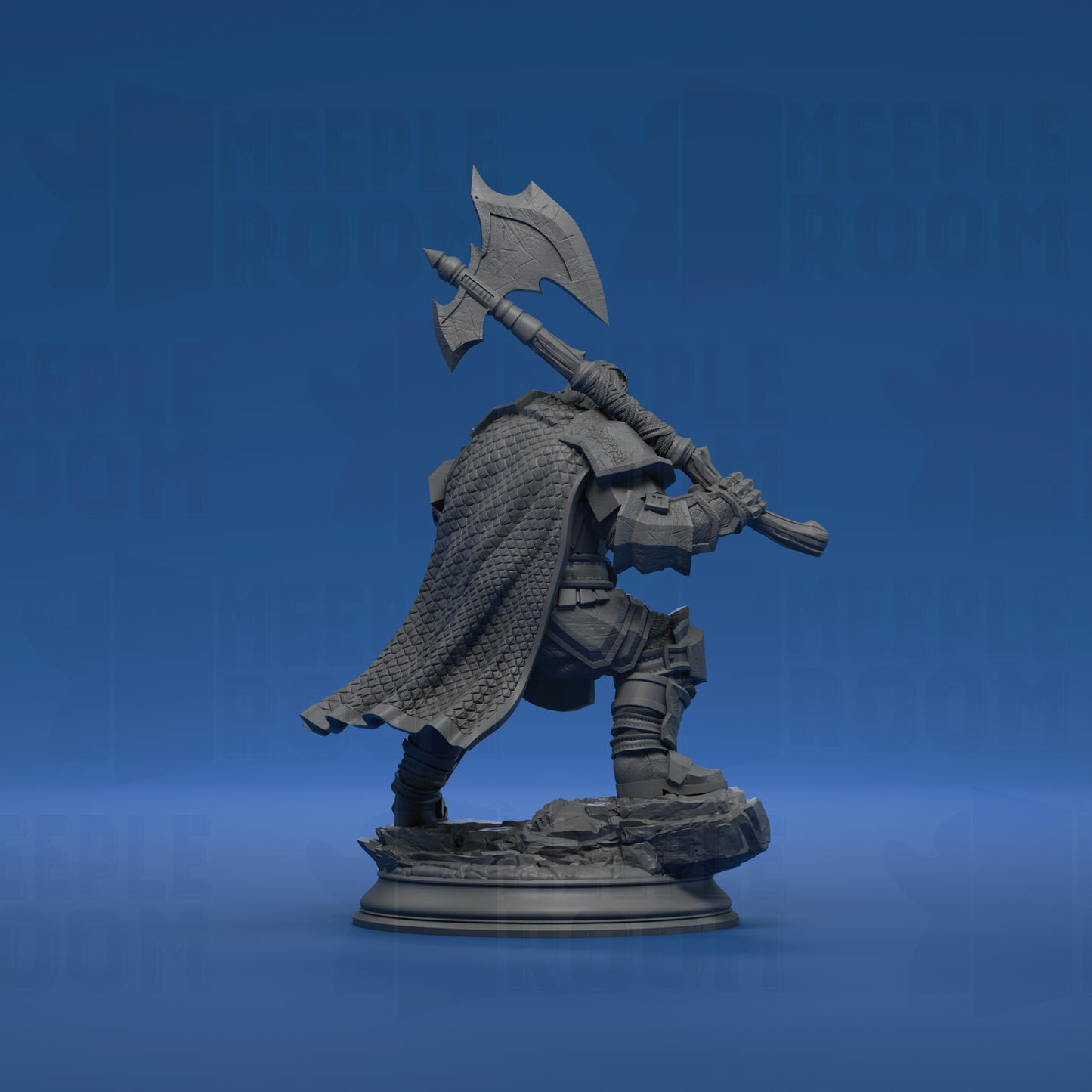 Took, Dwarven Axeman by DM Stash | Miniature | TTRPG | Unpainted | Print on Demand