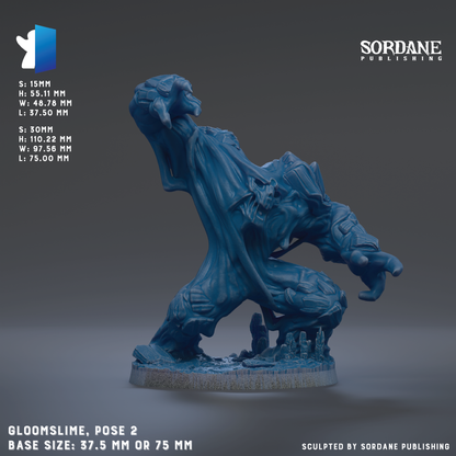 Gloomslime, pose 2