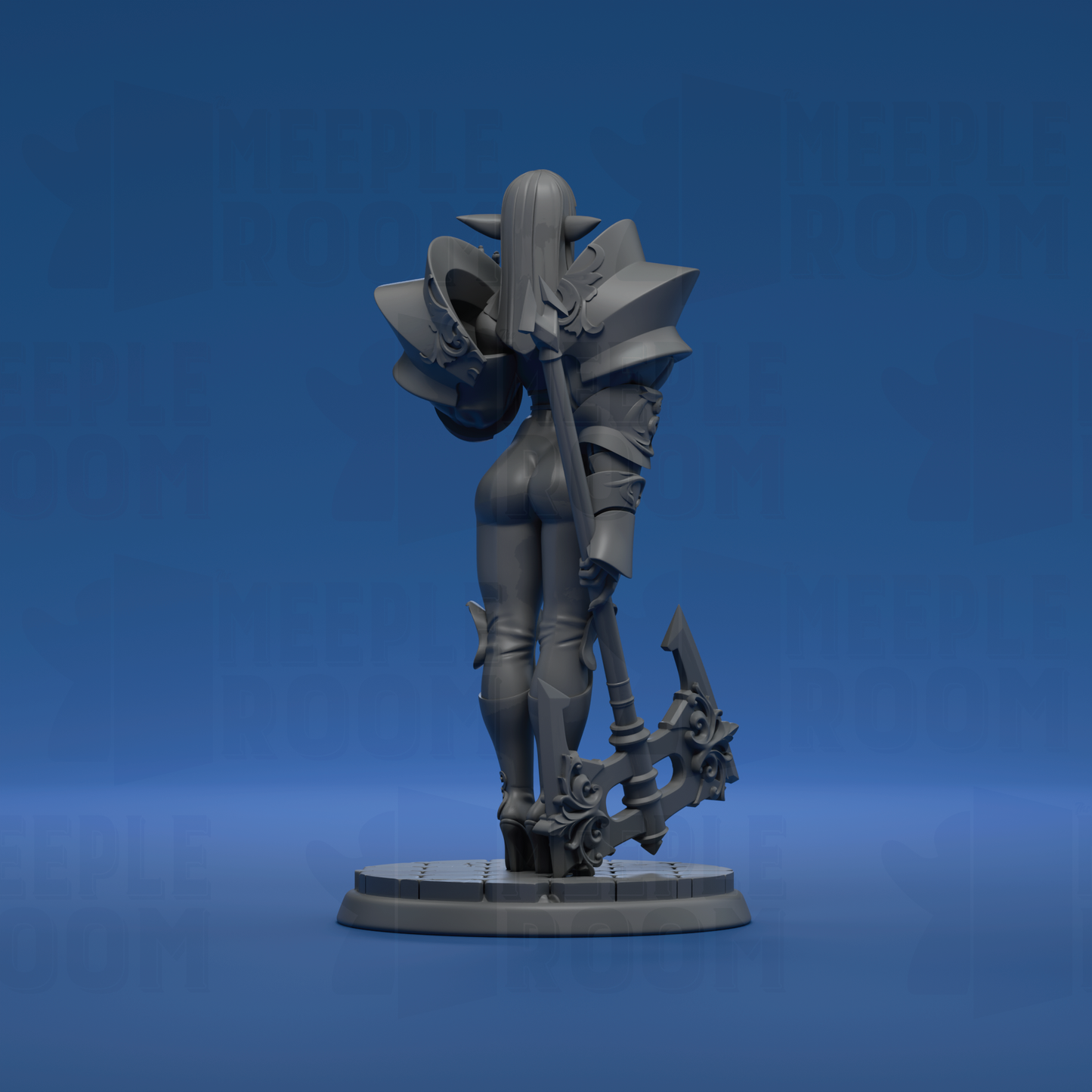 Nuru, Executioner by Twin Goddess Miniatures | Miniature | TTRPG | Unpainted | Print on Demand