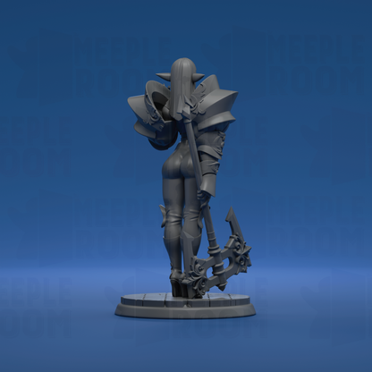 Nuru, Executioner by Twin Goddess Miniatures | Miniature | TTRPG | Unpainted | Print on Demand