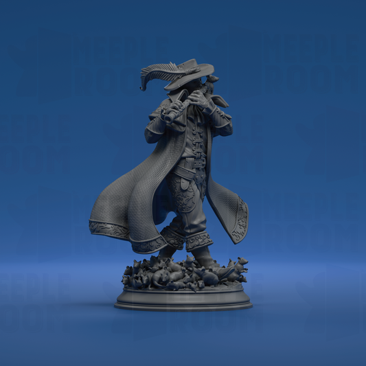 Hamelin Pansworth, the Pied Piper by DM Stash | Miniature | TTRPG | Unpainted | Print on Demand