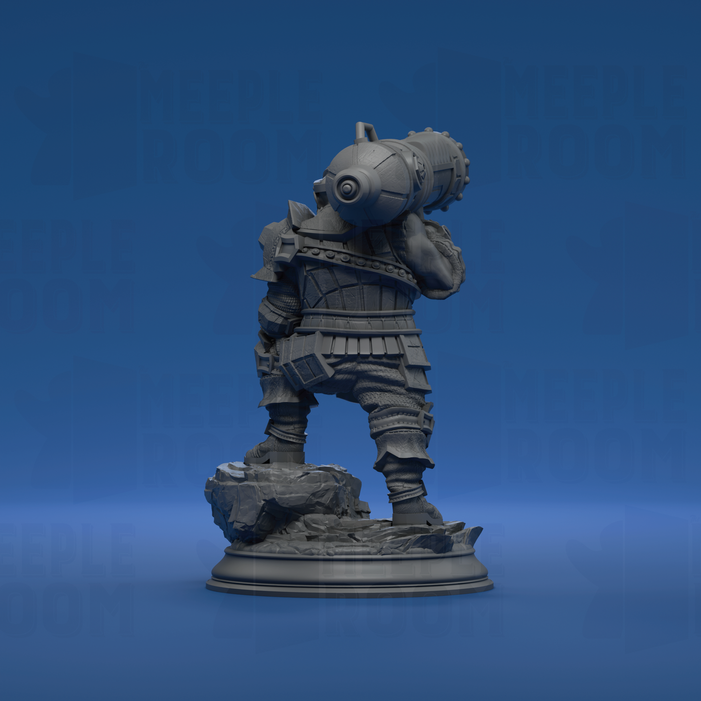 Rook, Dwarven Cannoneer by DM Stash | Miniature | TTRPG | Unpainted | Print on Demand
