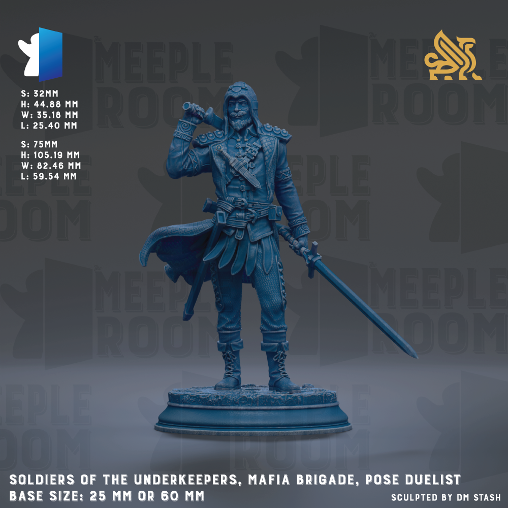 a statue of a man with a sword