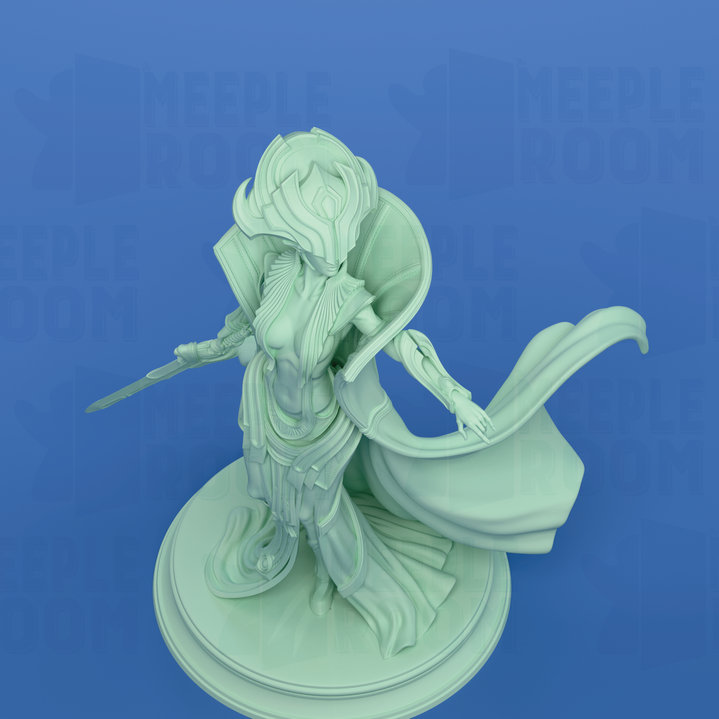 Incarnation of Destiny by Nerikson | Model Kit | Display Figure | Unpainted | Print on Demand
