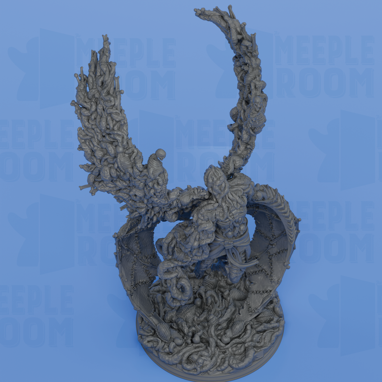 The Blight's Chosen, Blighted Angel by DM Stash | Miniature | TTRPG | Unpainted | Print on Demand