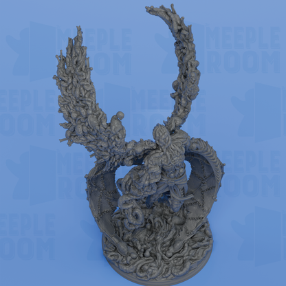 The Blight's Chosen, Blighted Angel by DM Stash | Miniature | TTRPG | Unpainted | Print on Demand