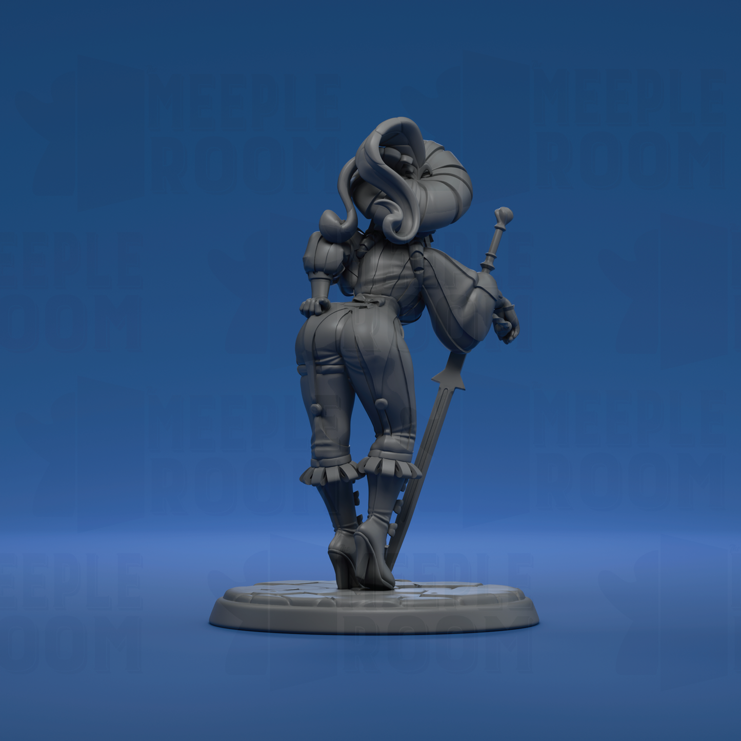 Lainey, Landsknecht by Twin Goddess Miniatures | Miniature | TTRPG | Unpainted | Print on Demand