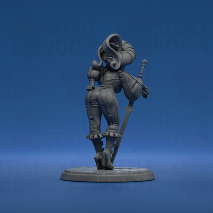 Lainey, Landsknecht by Twin Goddess Miniatures | Miniature | TTRPG | Unpainted | Print on Demand